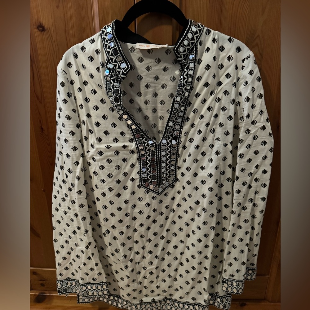 Tory Burch Tunic size 10 used